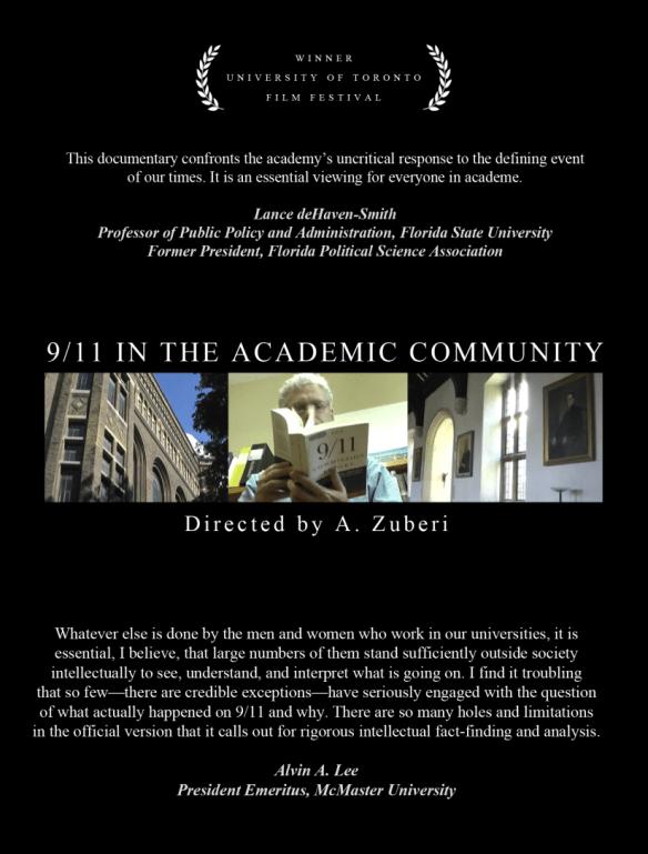 Now Available – “<b>9/11</b> in the Academic Community” (<b>Documentary</b>) | <b>9</b> ...