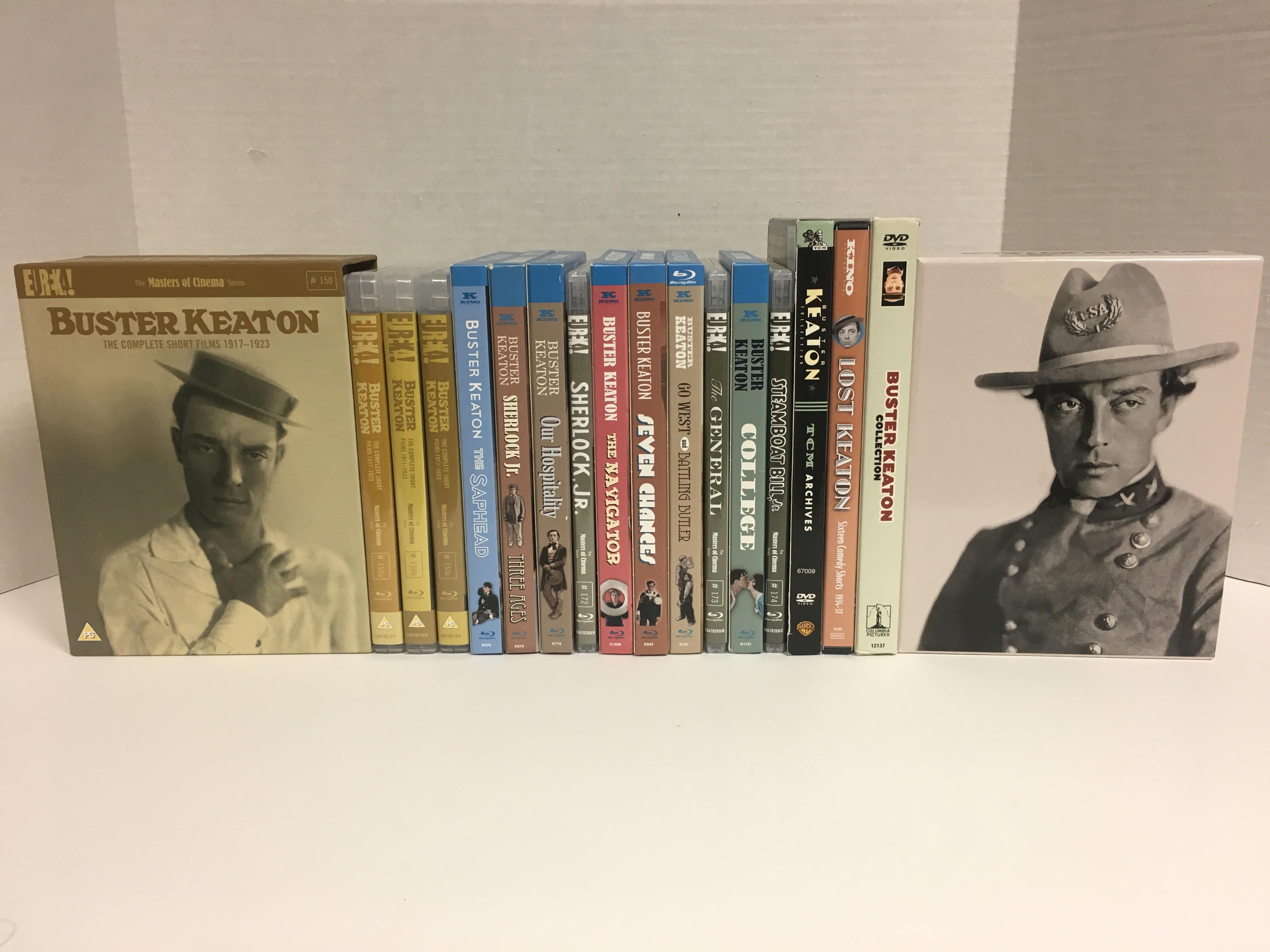 My almost complete Buster Keaton collection (just missing some ...