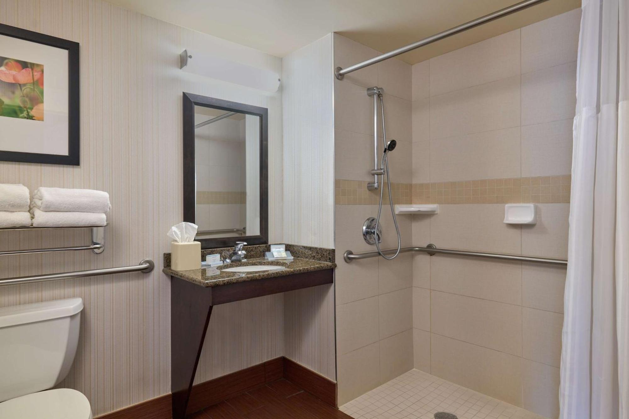 King Room with Roll-In Shower - Mobility/Hearing Accessible
