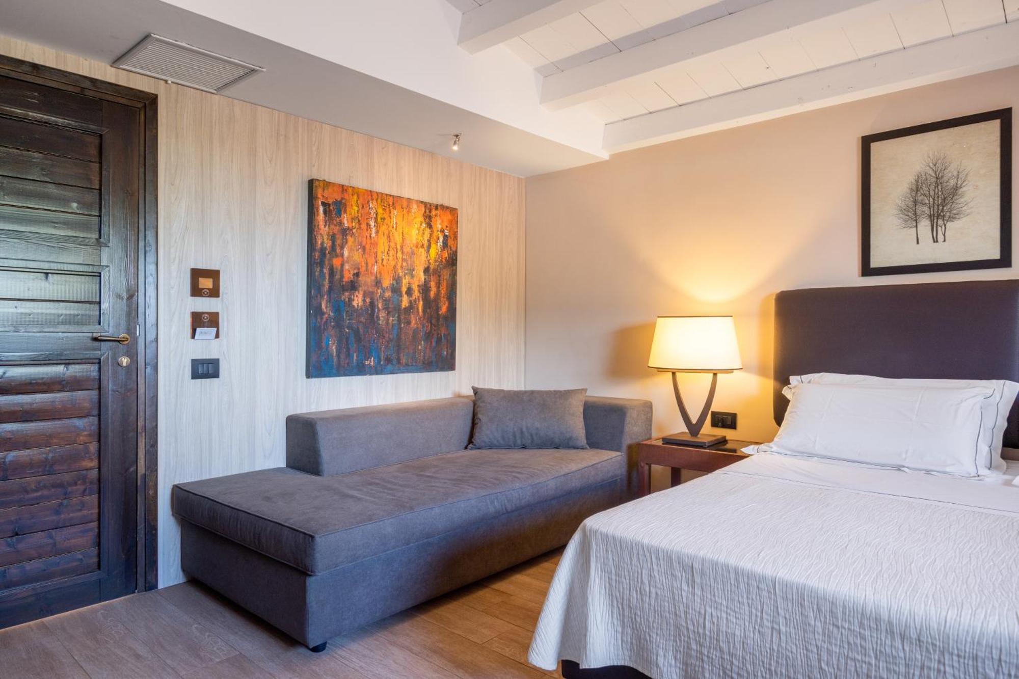 Dreibettzimmer mit Terrasse