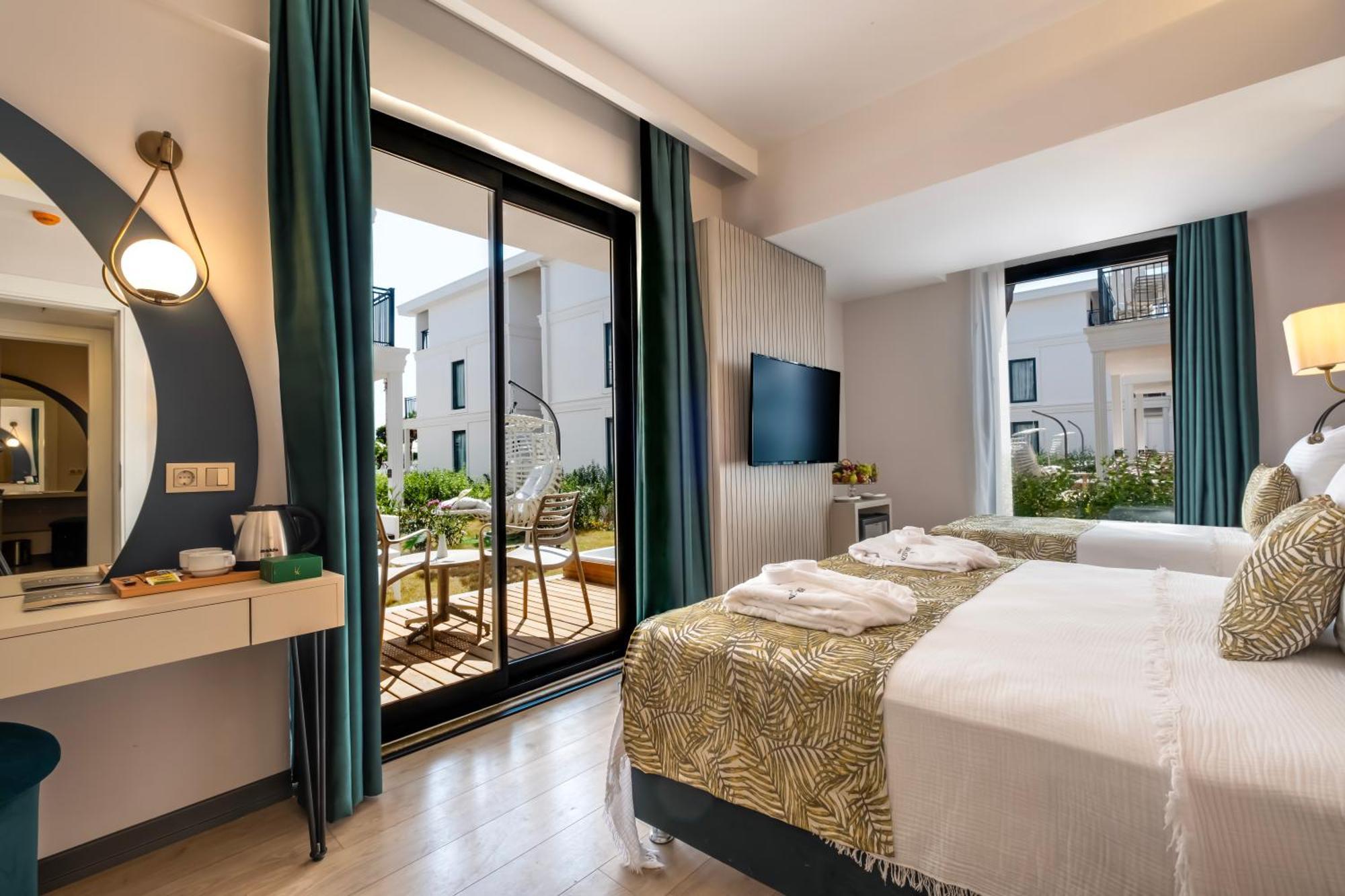 Chambre de Luxe Double ou Lits Jumeaux avec Baignoire Spa