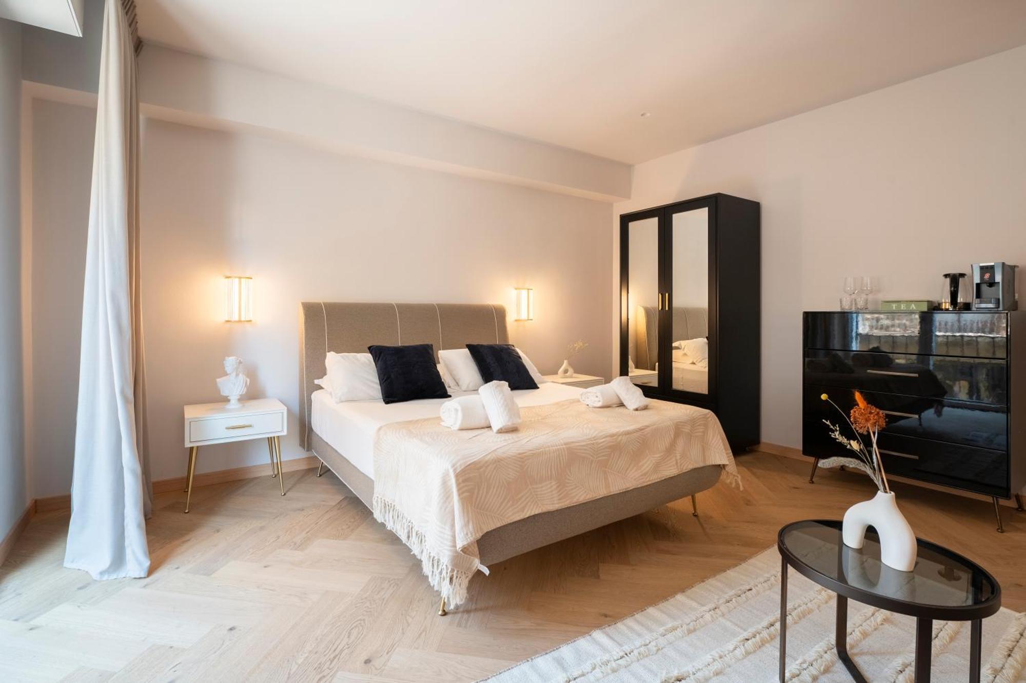 Kamer met Kingsize Bed en Balkon