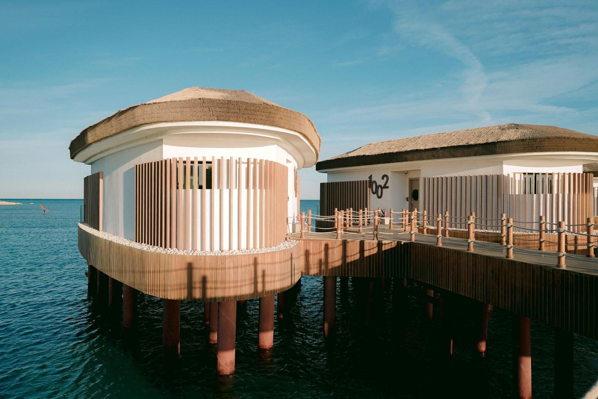 Bungalow en el agua