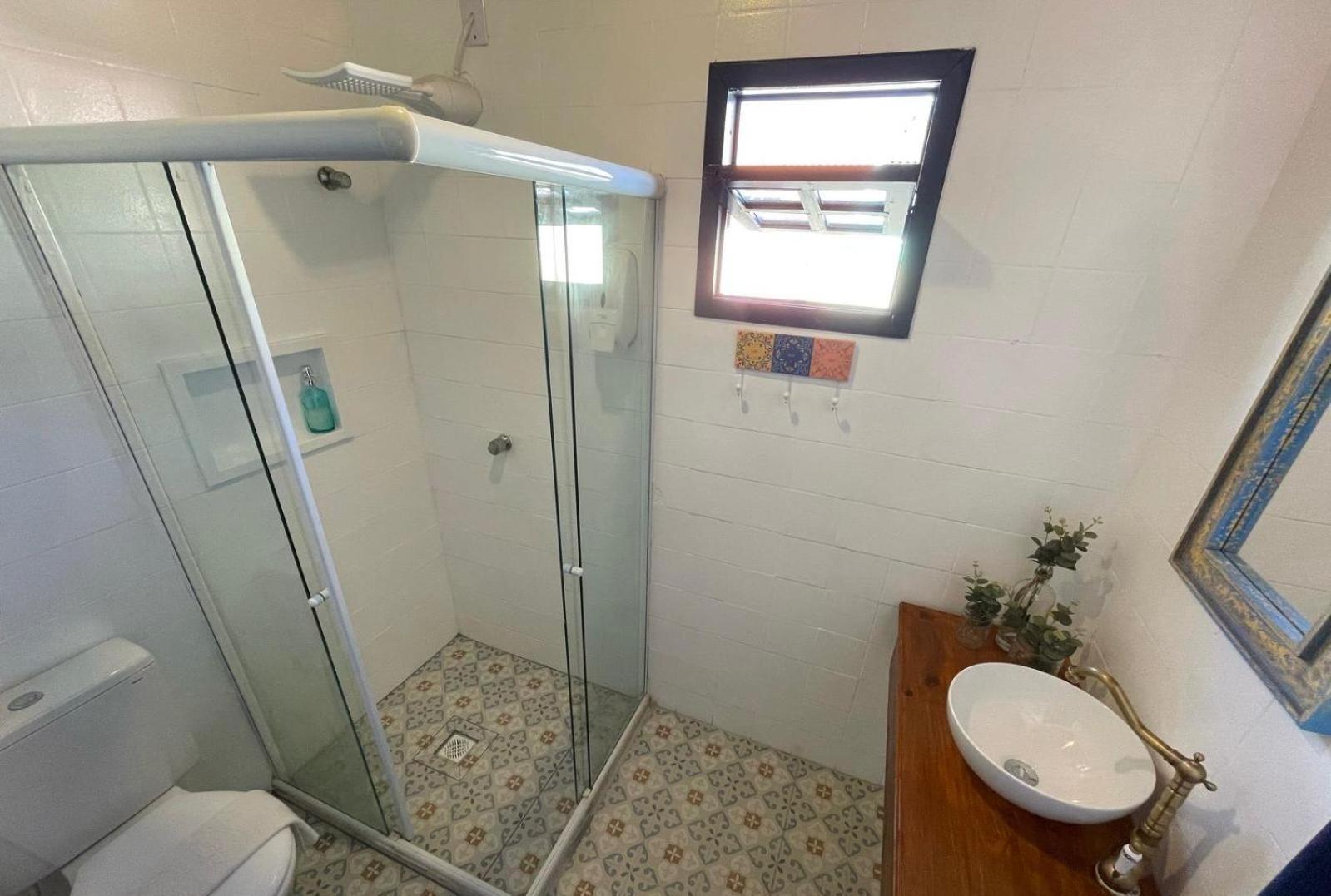 Quarto Duplo com Pátio