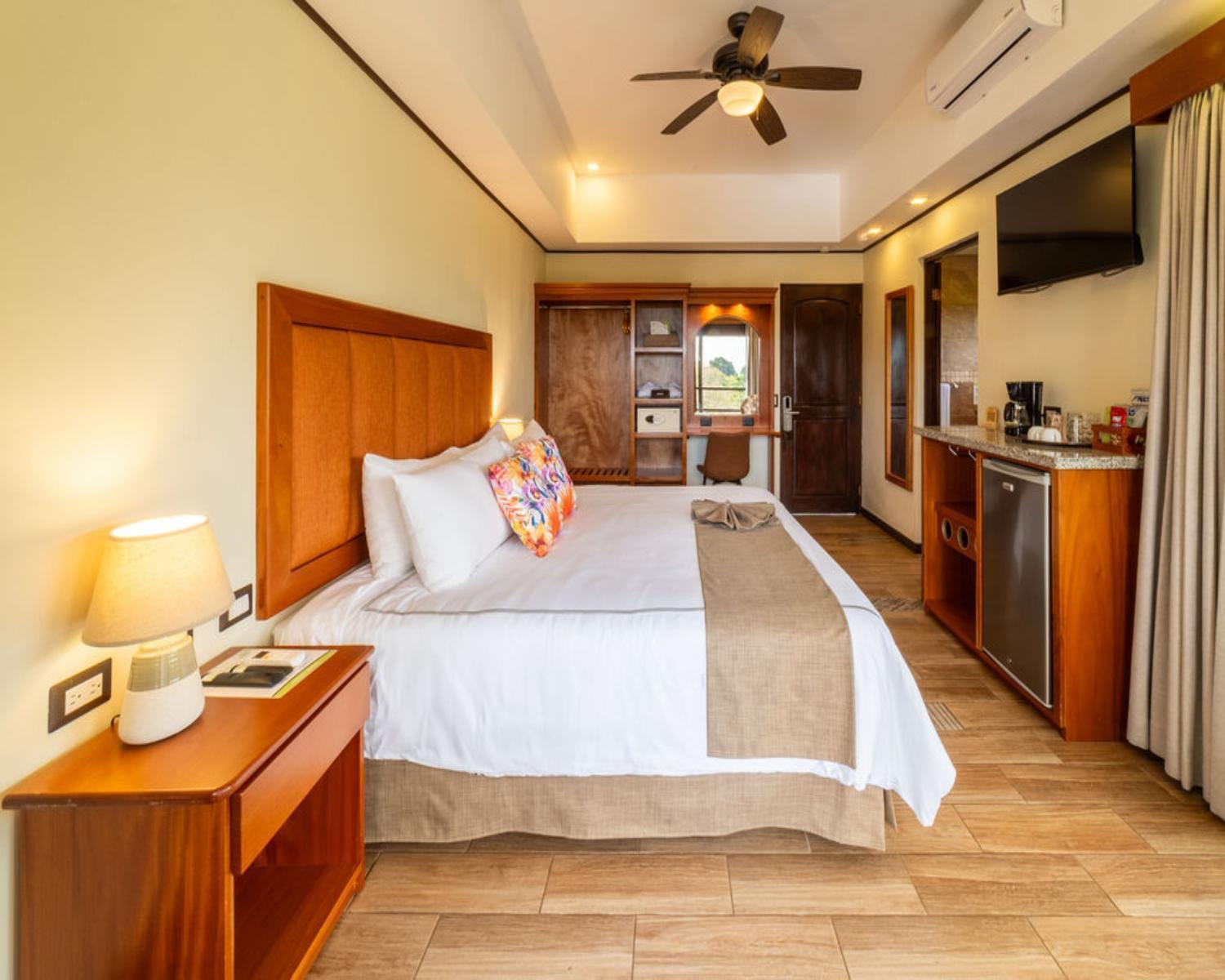 Habitación Deluxe Quetzal con cama extragrande