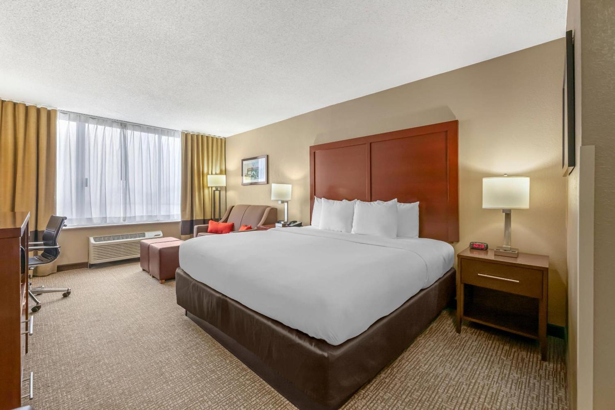 Chambre Lit King-Size - Accessible aux Personnes à Mobilité Réduite/Non-Fumeurs