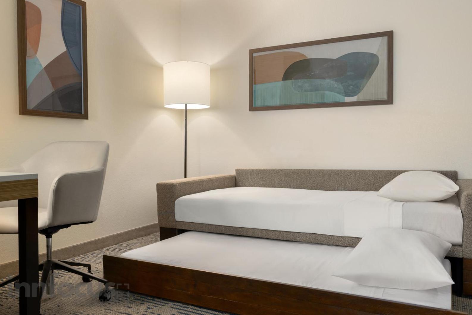King Suite with Trundle Sofa - Hearing Accessible