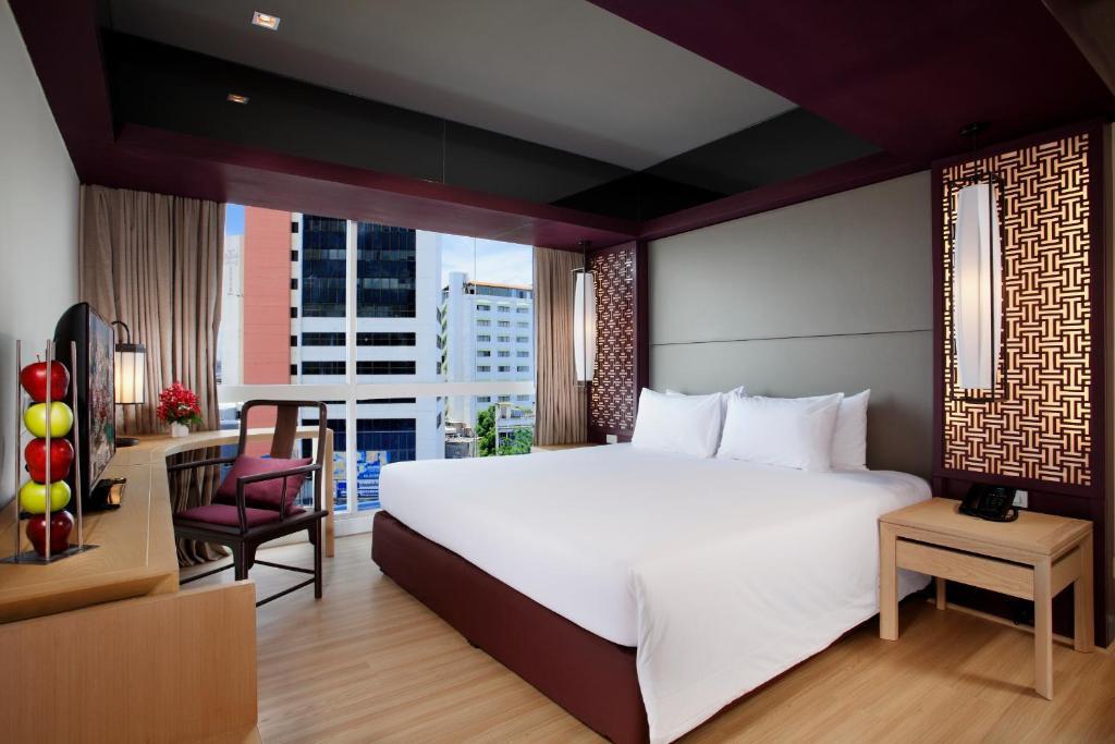 Chambre Lit King-Size Deluxe - Vue sur Ville