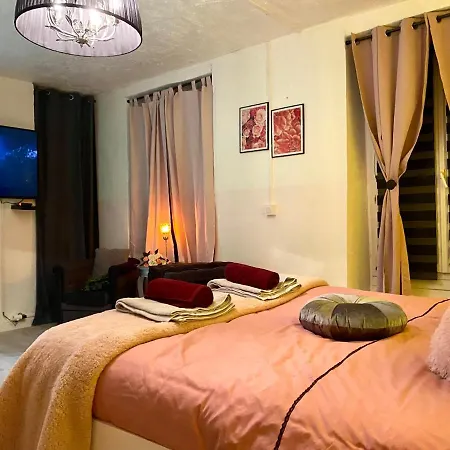 COSY&SPA Appartement Luxe JACUZZI SAUNA Suite Cristal-2
